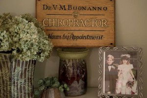 Dr. Vincent Buonanno - Chiropractor Introduction Signage
